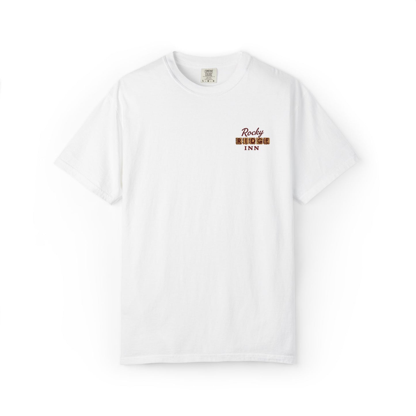 Embroidered Rocky Ridge Inn - T-Shirt - The Mountain Men Series - S.J. Tilly