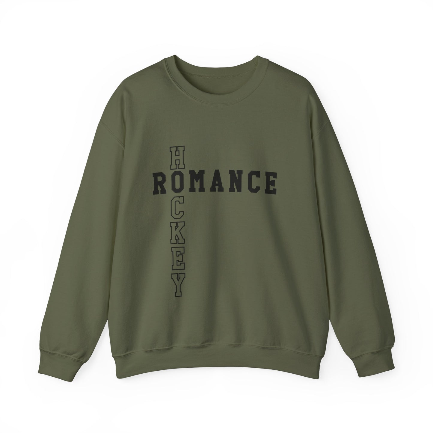 Hockey Romance Crossword Sweatshirt