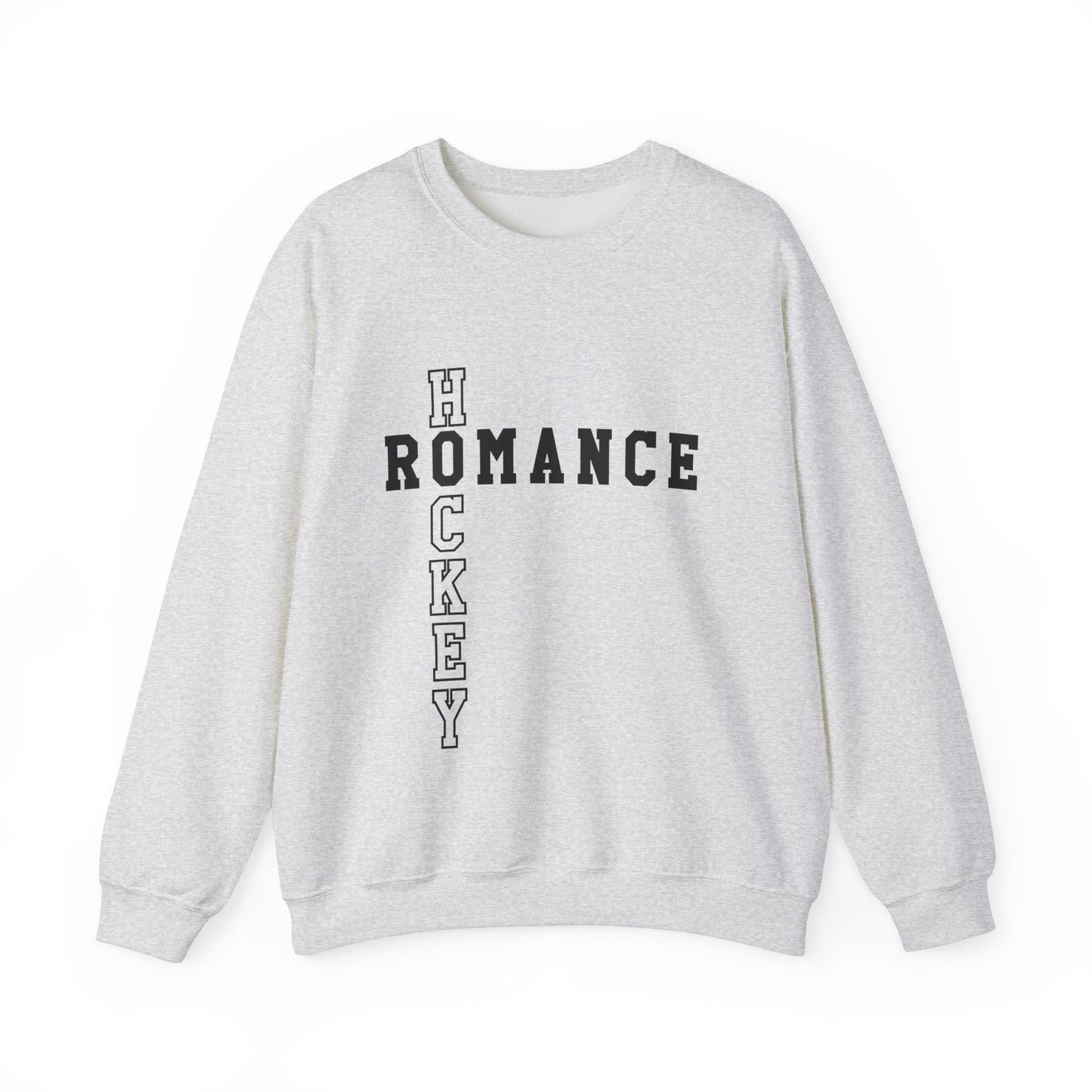 Hockey Romance Crossword Sweatshirt