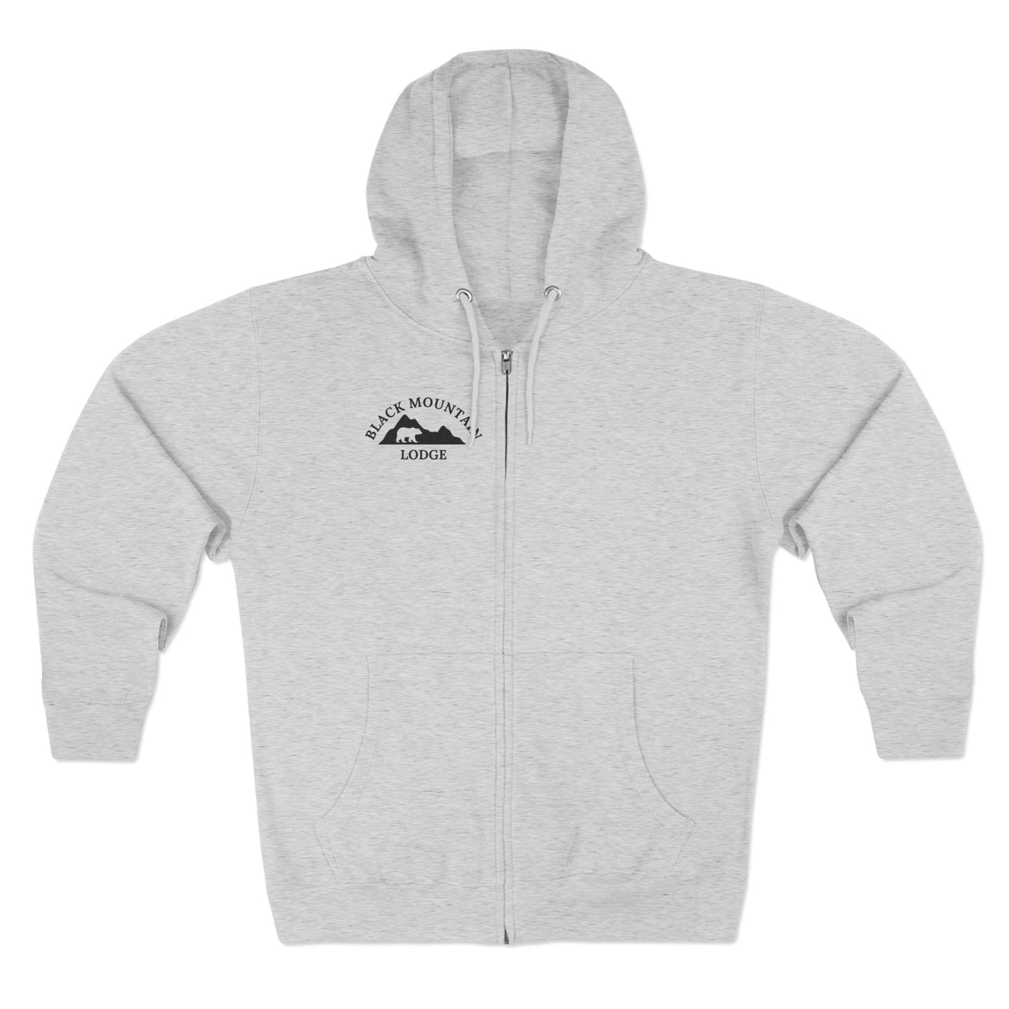 Black Mountain Lodge Zip Hoodie - S.J. Tilly - The Mountain Men Series