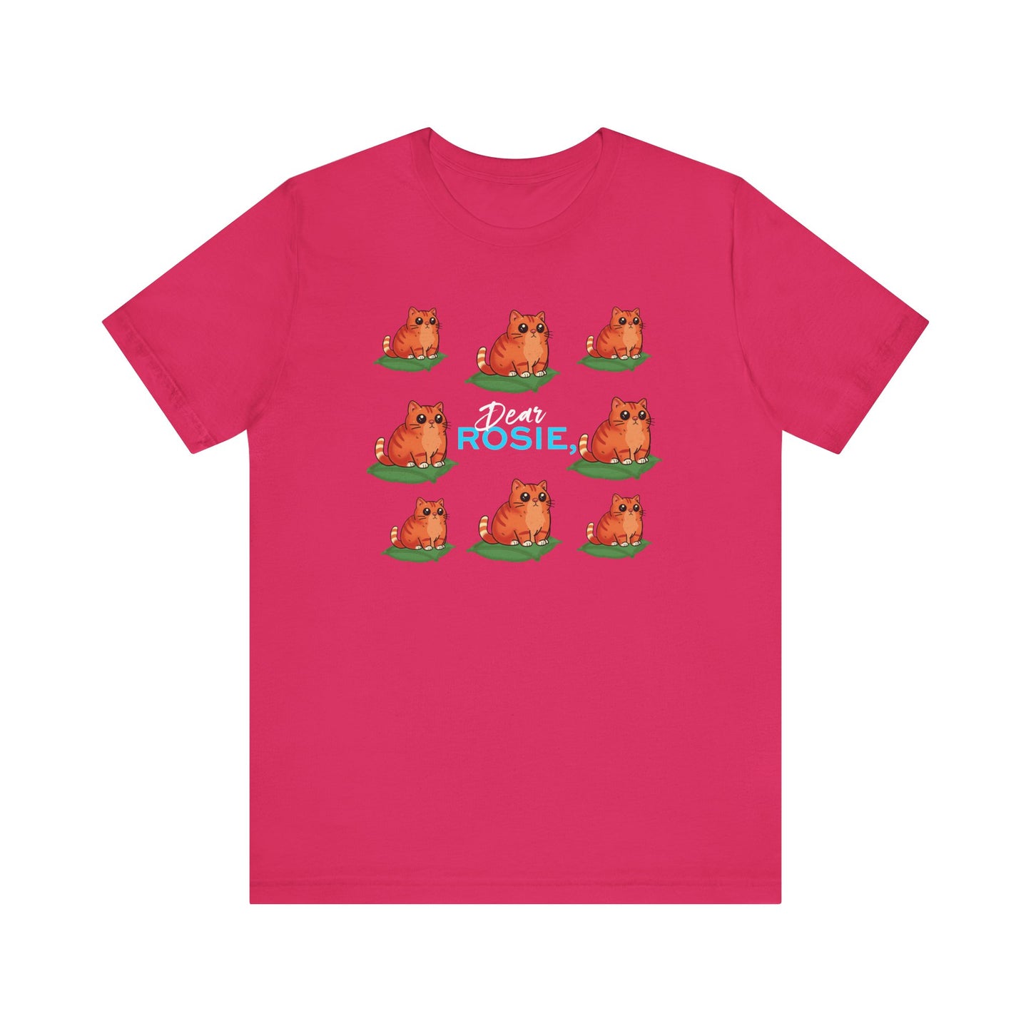 Charles the Cat T-Shirt - Dear Rosie, - S.J. Tilly - The Love Letters Series