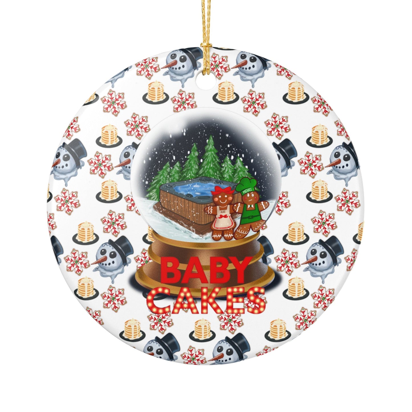 Baby Cakes Ceramic Decoration Ornament