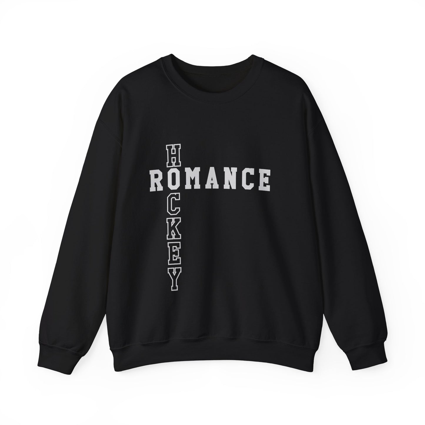 Hockey Romance Crossword Sweatshirt