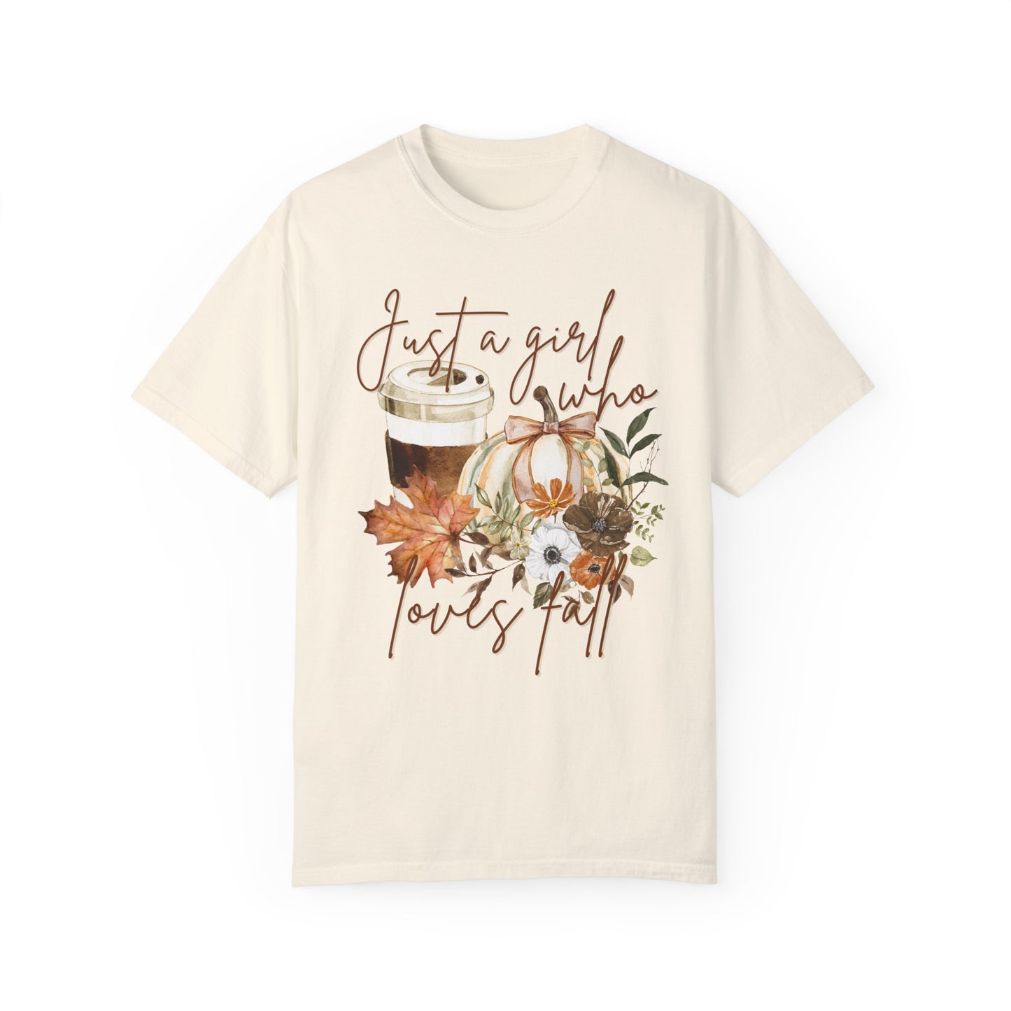 Just a Girl who Loves Fall T-shirt
