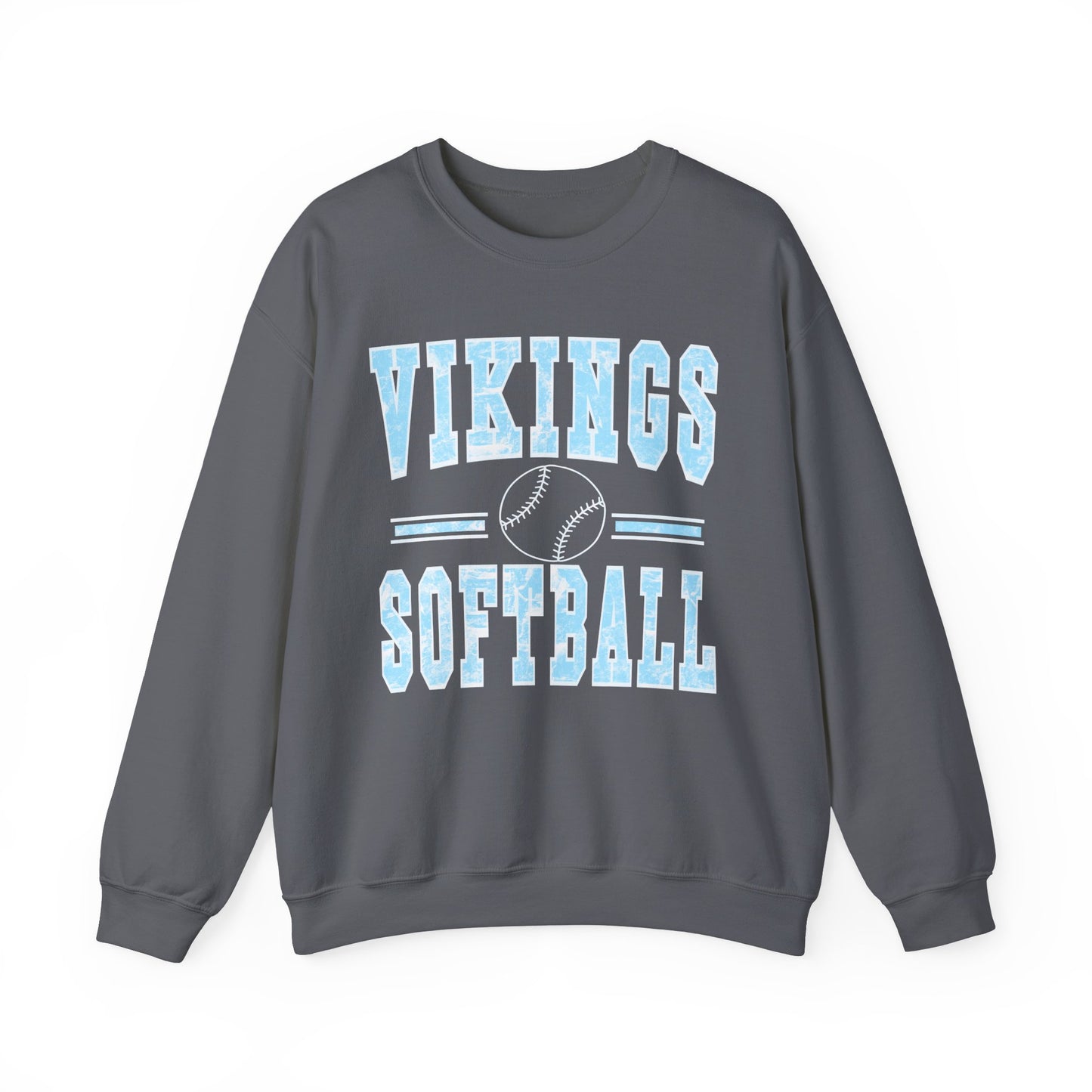 Vikings Softball Crewneck Sweatshirt