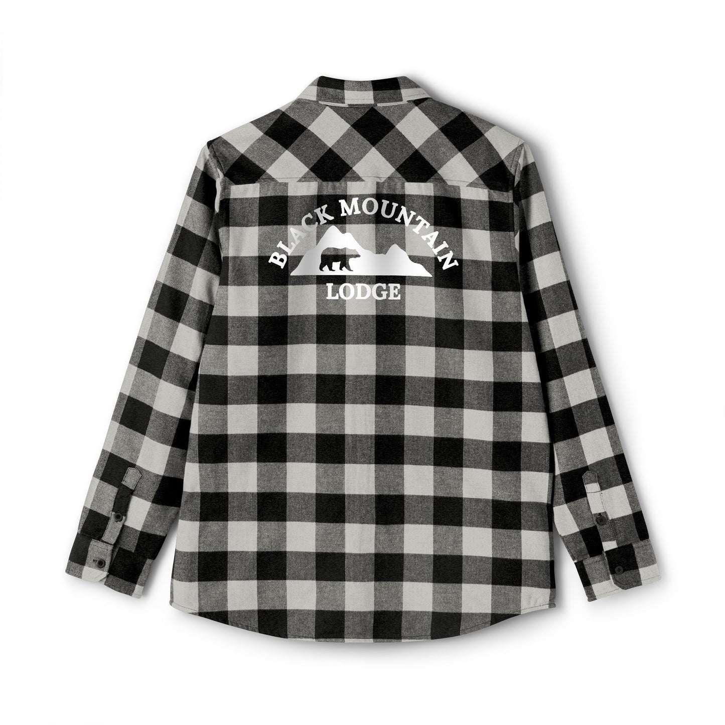 Black Mountain Lodge Unisex Flannel Shirt - S.J. Tilly - The Mountain Men Series