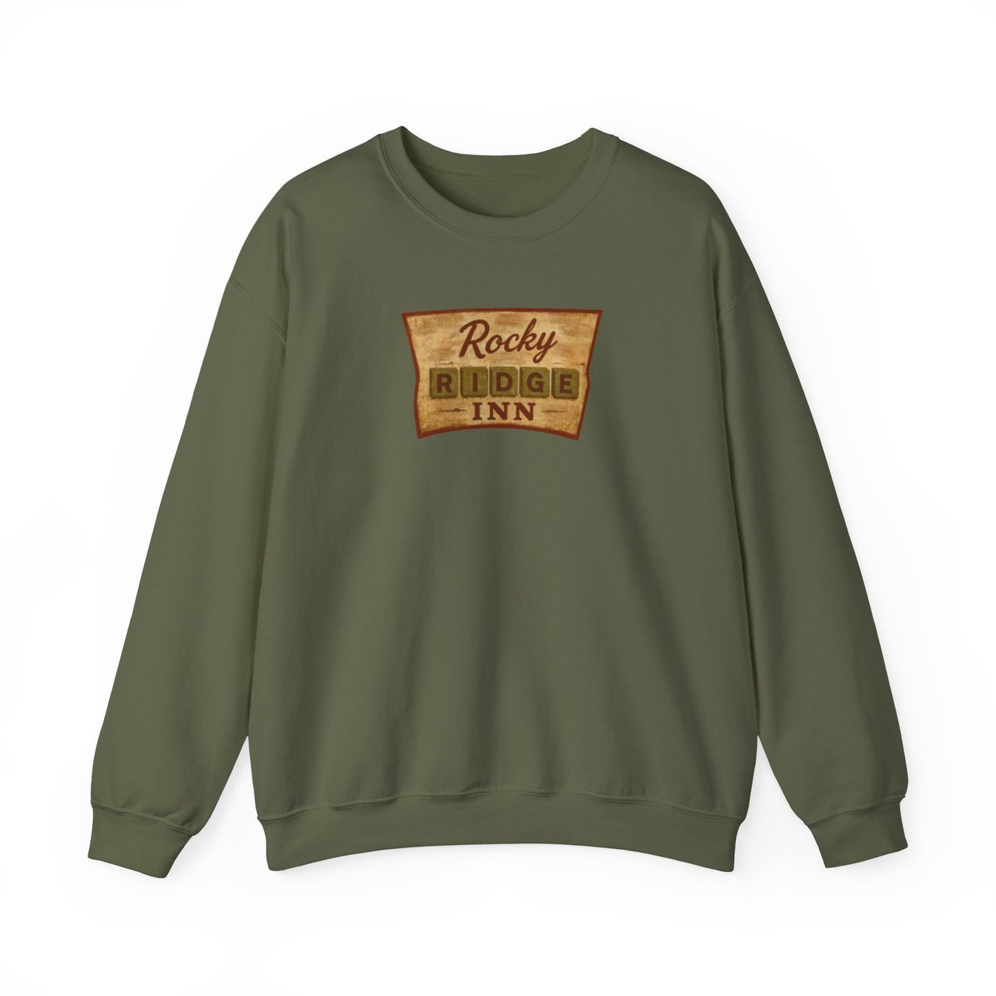 Rocky Ridge Inn Sign Sweatshirt - The Mountain Men Series - S.J. Tilly