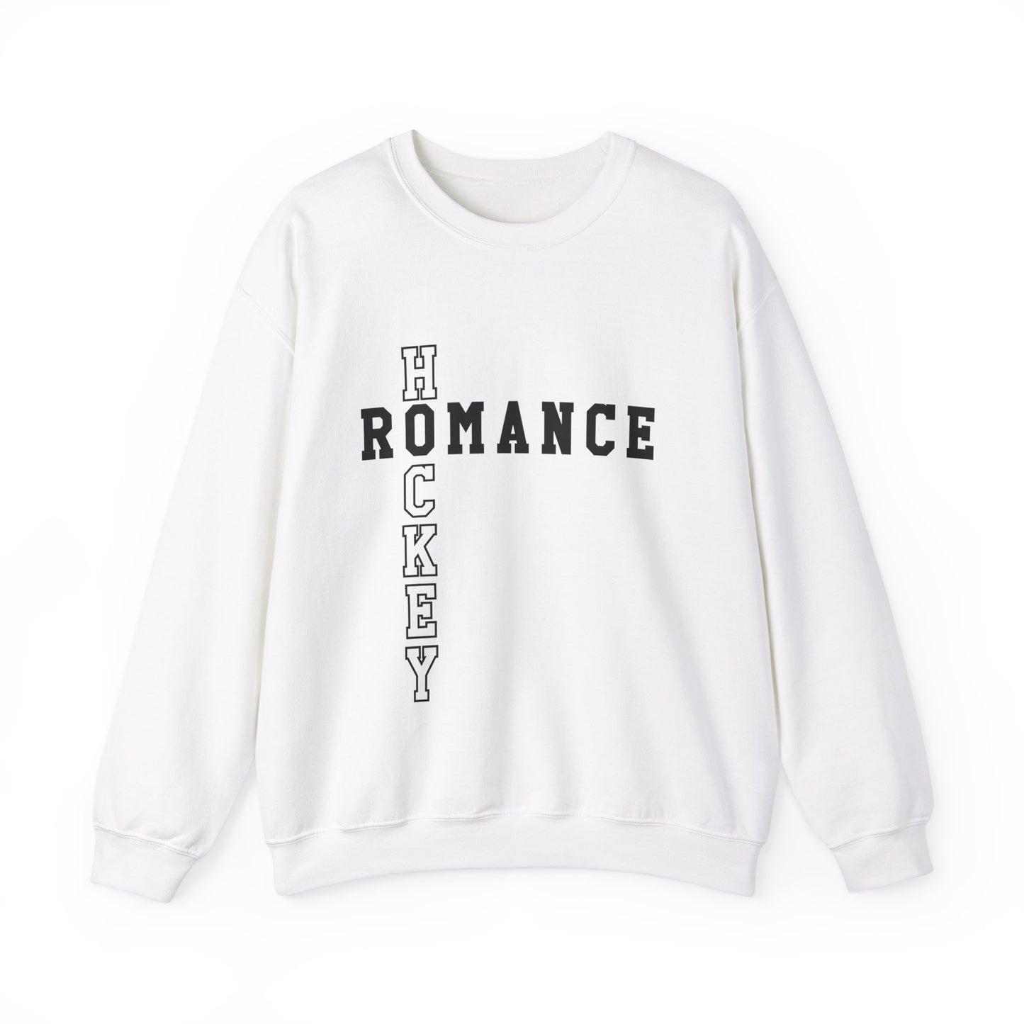 Hockey Romance Crossword Sweatshirt