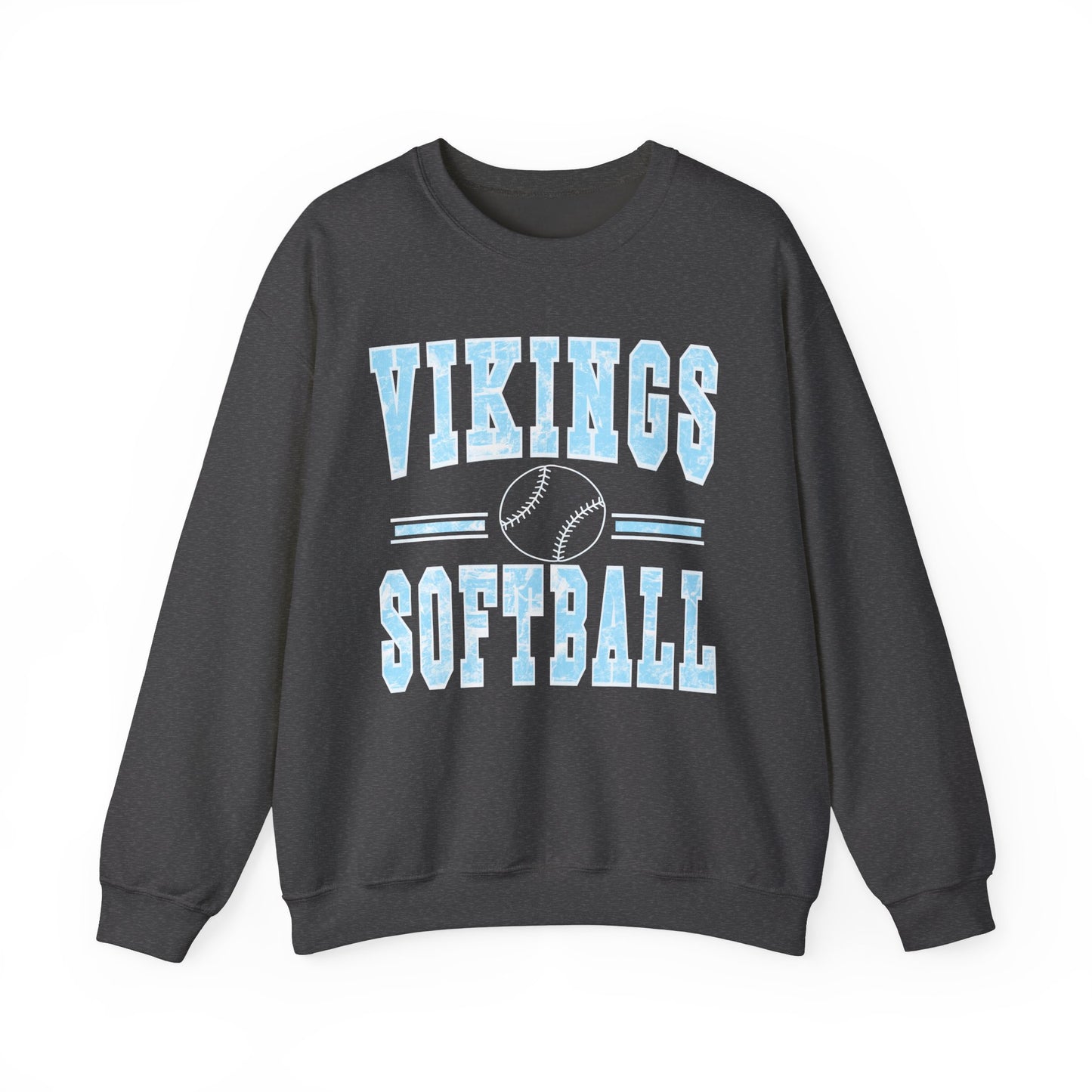 Vikings Softball Crewneck Sweatshirt