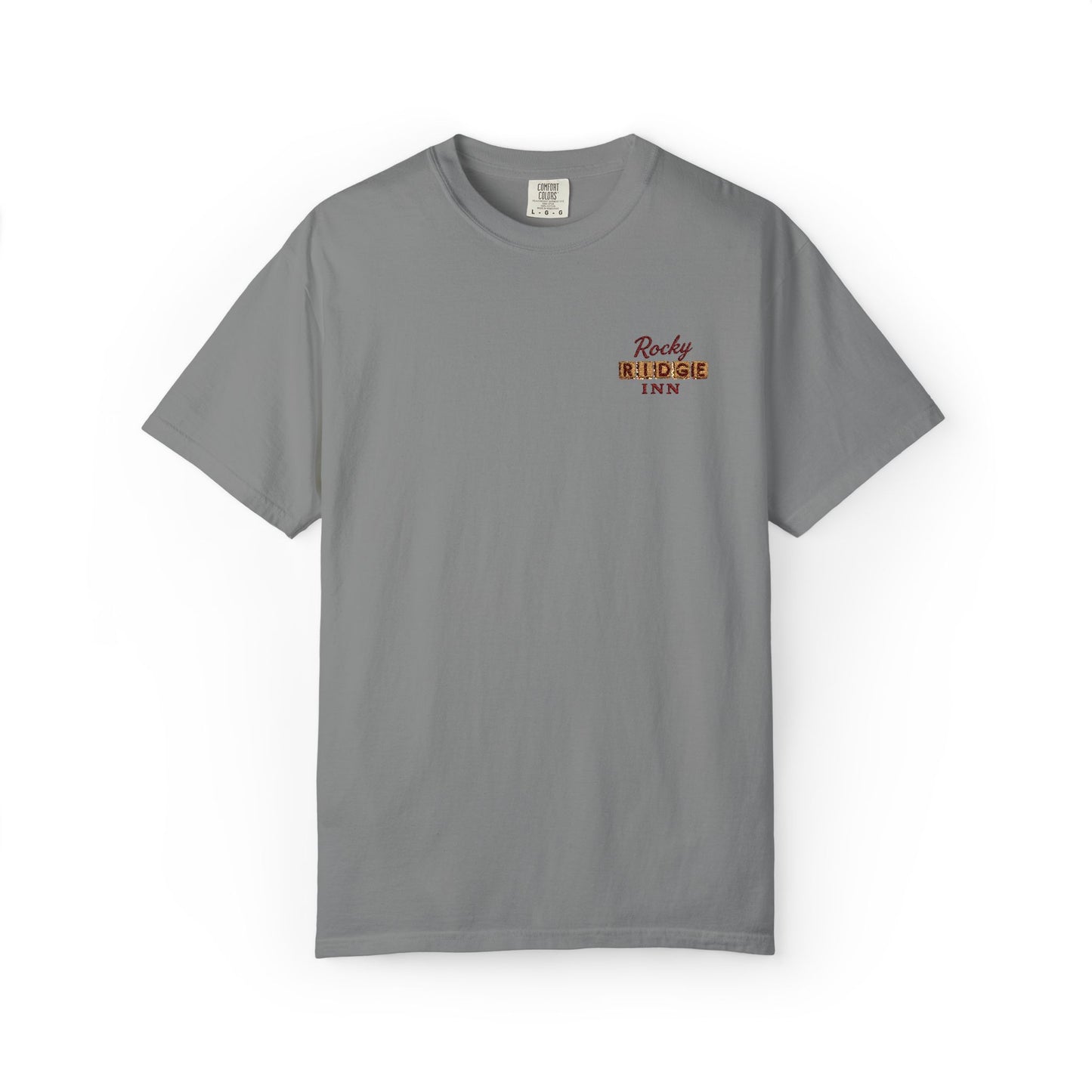 Embroidered Rocky Ridge Inn - T-Shirt - The Mountain Men Series - S.J. Tilly