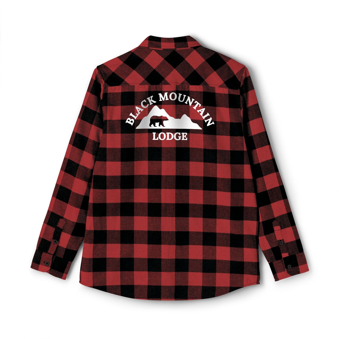 Black Mountain Lodge Unisex Flannel Shirt - S.J. Tilly - The Mountain Men Series