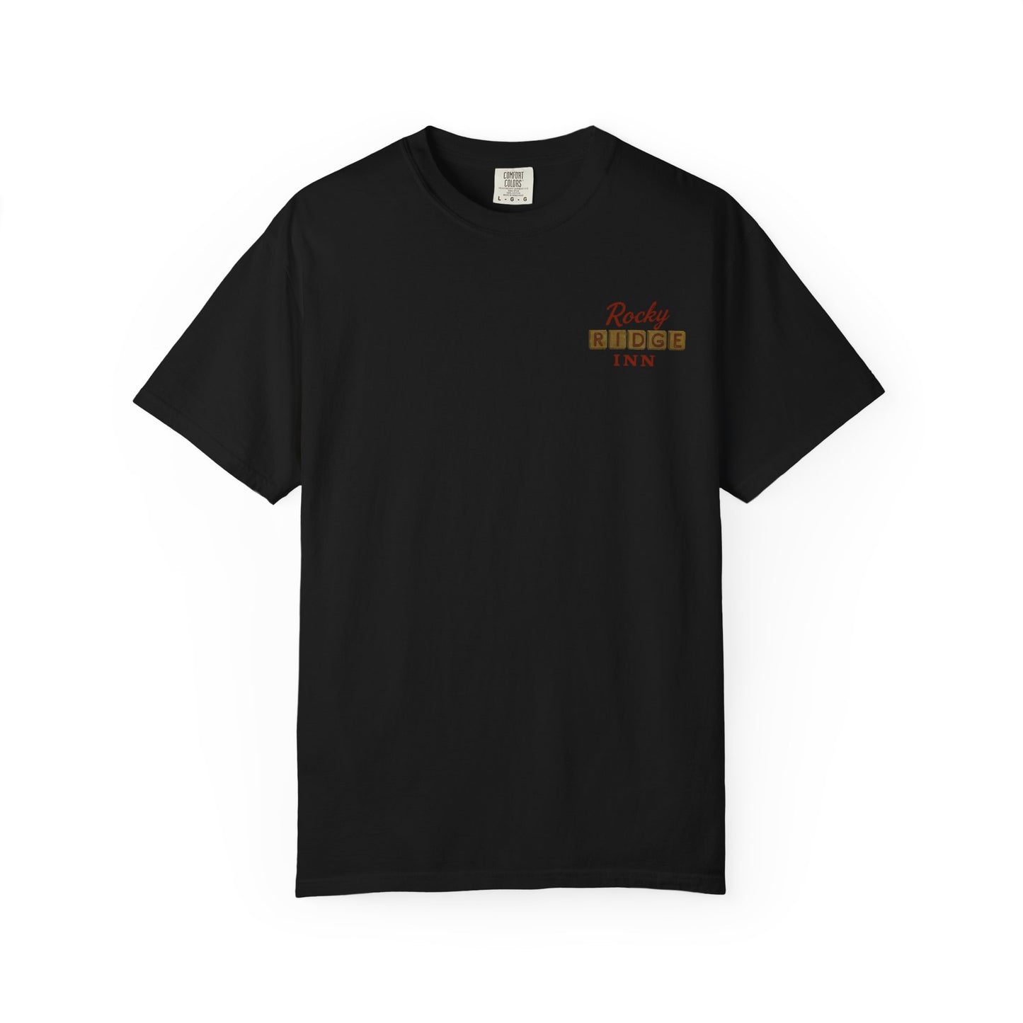Rocky Ridge Inn - Pocket Design T-Shirt - The Mountain Men Series - S.J. Tilly
