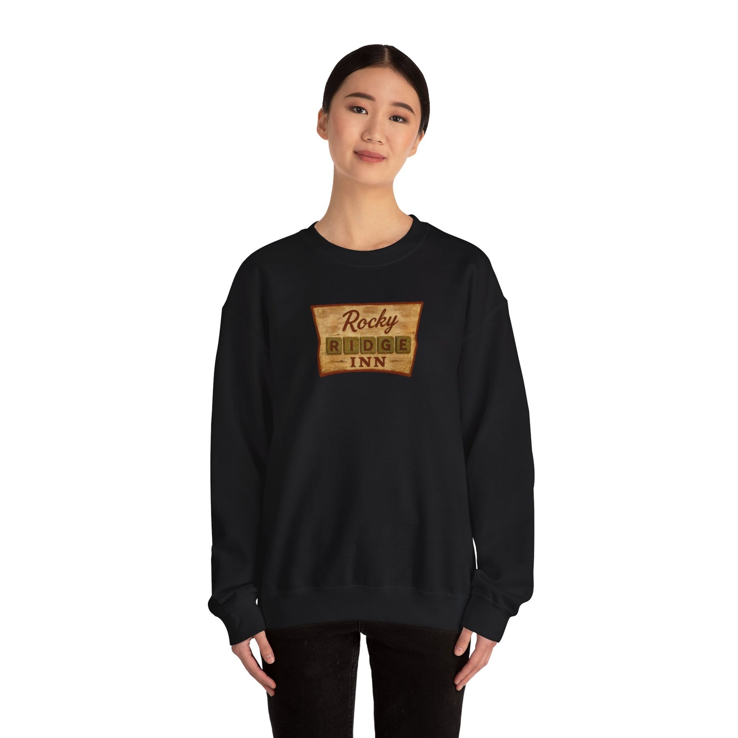 Rocky Ridge Inn Sign Sweatshirt - The Mountain Men Series - S.J. Tilly