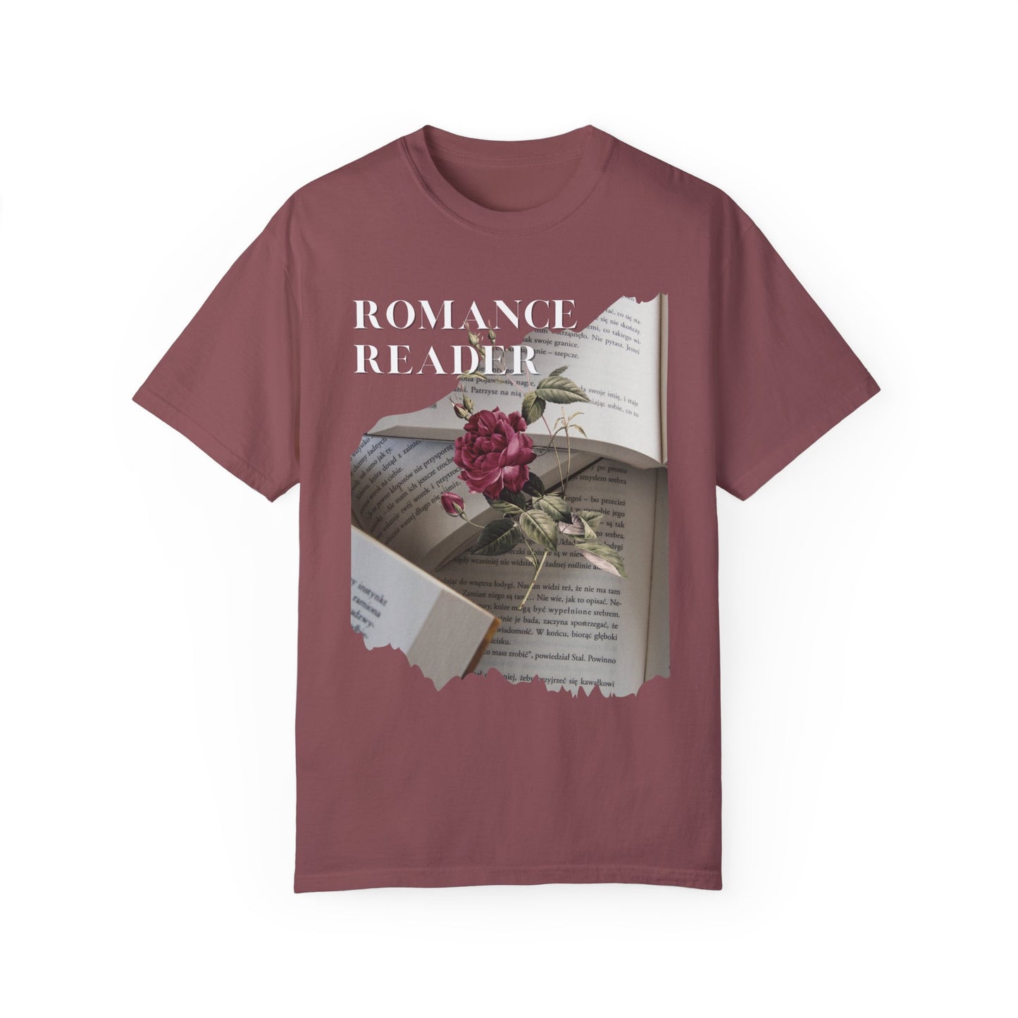 The Romantic: Romance Reader Comfort Colors T-Shirt