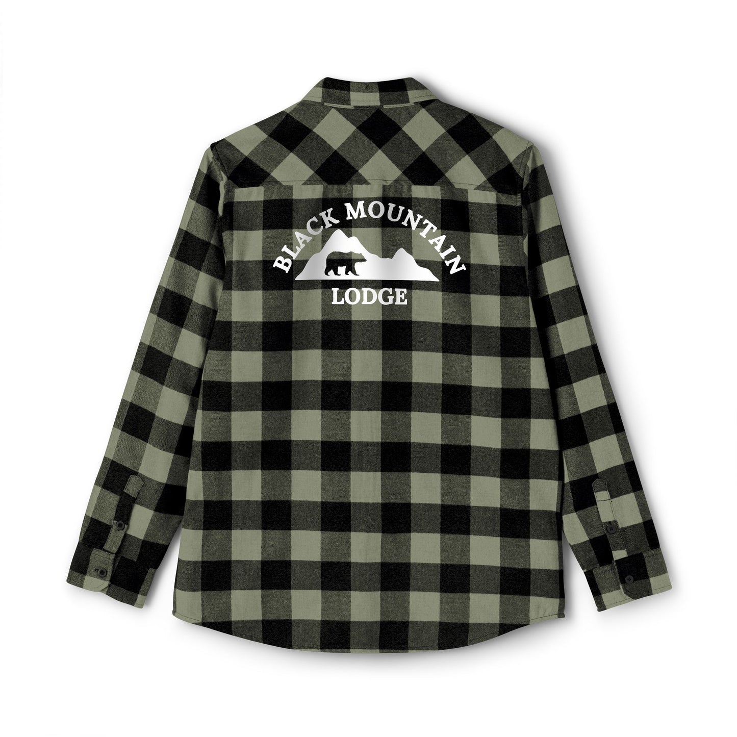 Black Mountain Lodge Unisex Flannel Shirt - S.J. Tilly - The Mountain Men Series