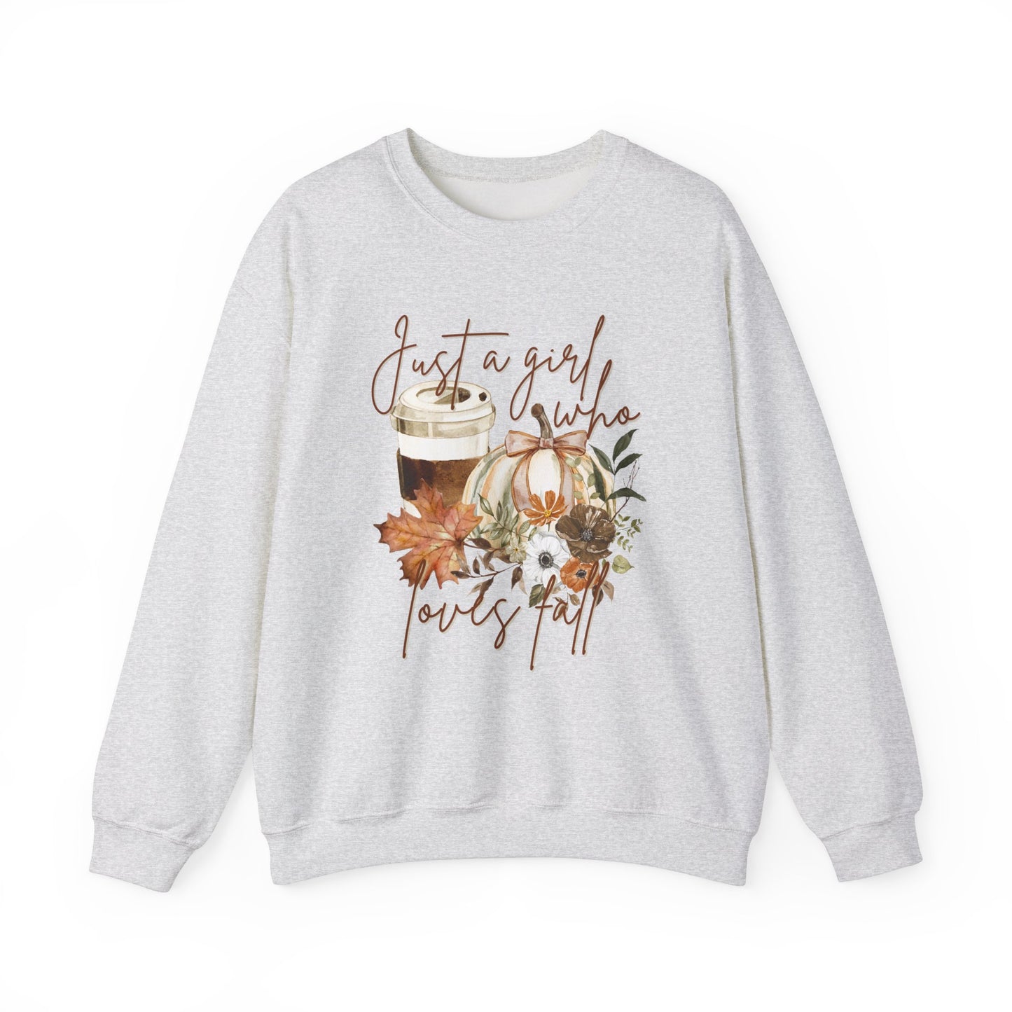 Just a Girl who Loves Fall Sweatshirt