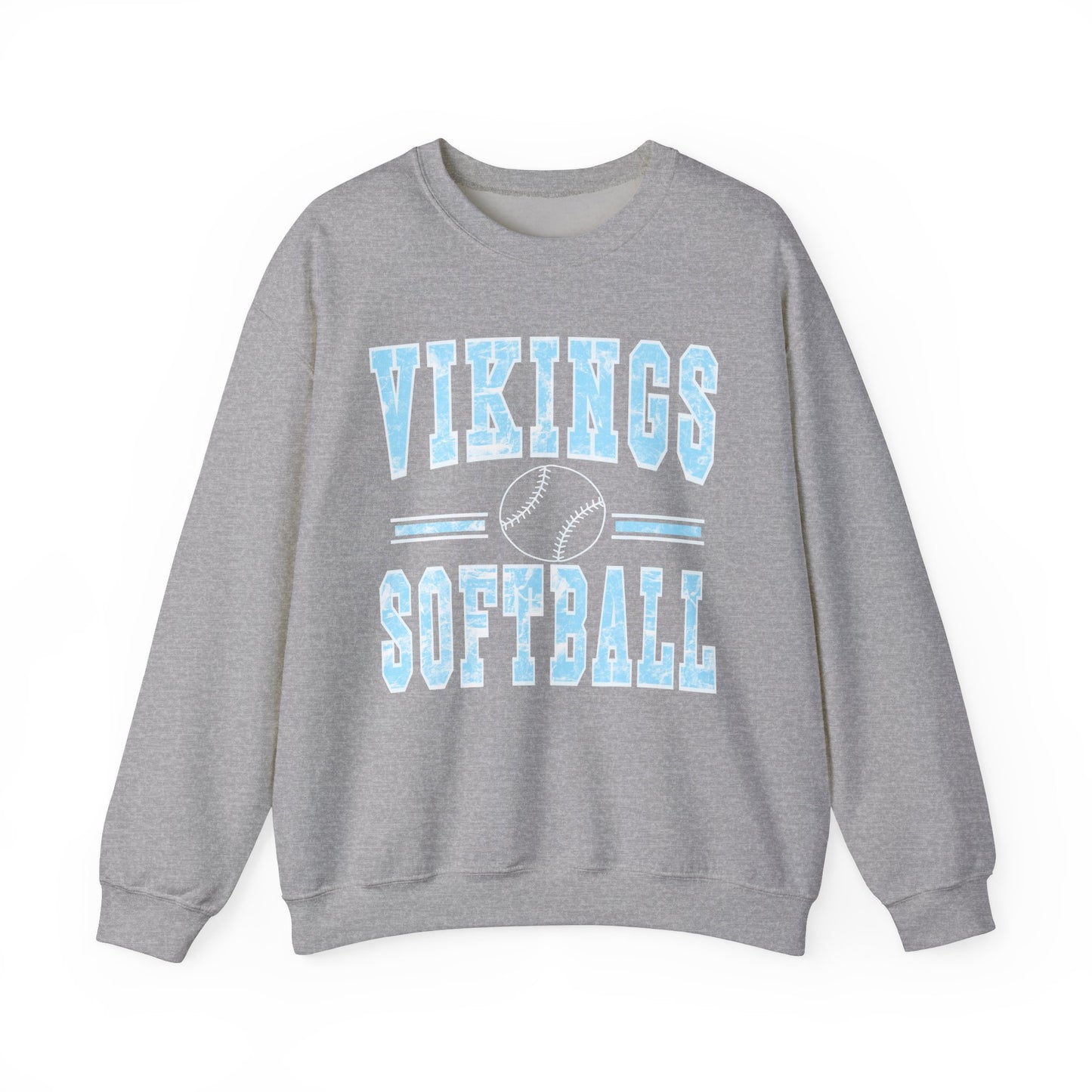 Vikings Softball Crewneck Sweatshirt