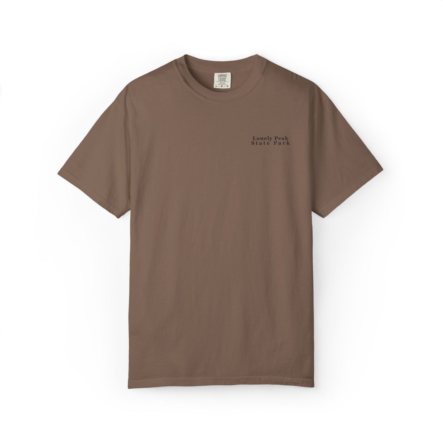 Embroidered Lonely Peak State Park T-Shirt - The Mountain Men Series - S.J. Tilly
