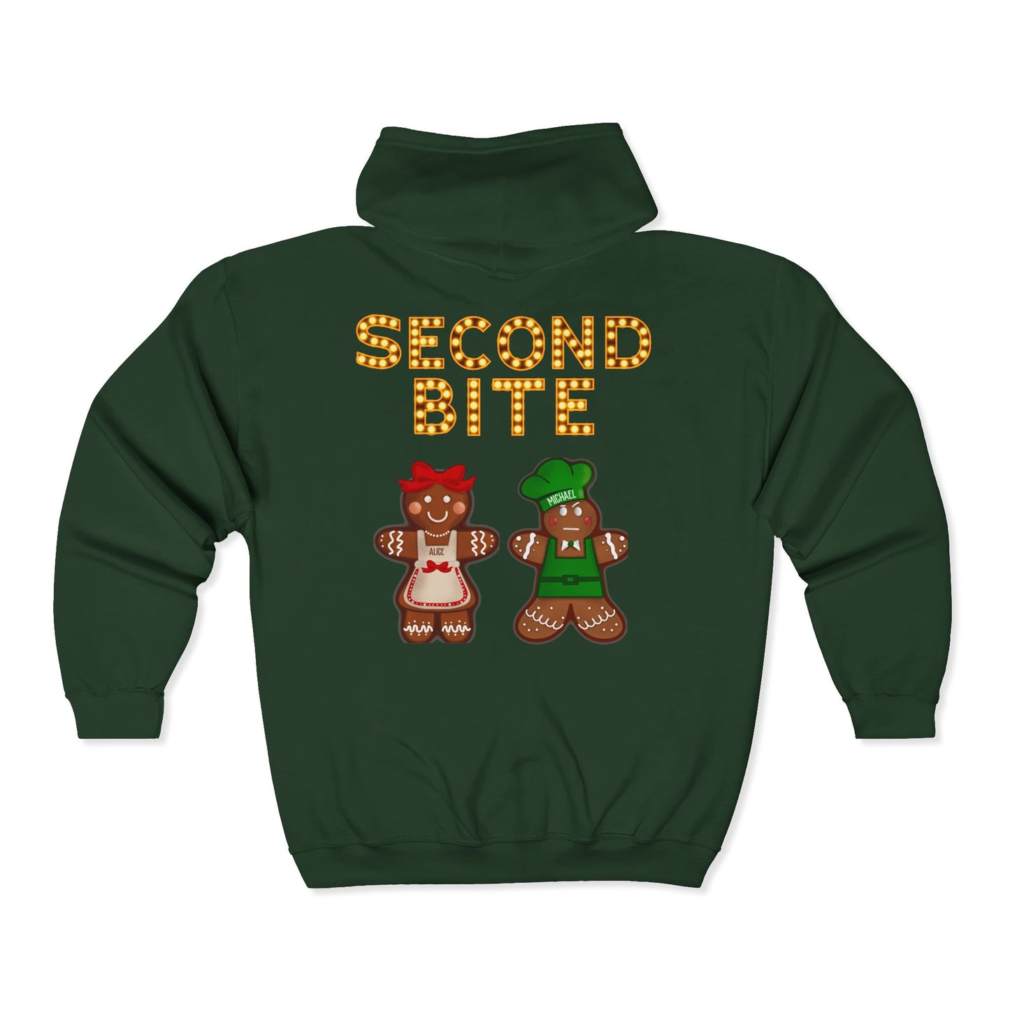 Second Bite Zip Hooded Sweatshirt - S.J. Tilly - The Bite Series
