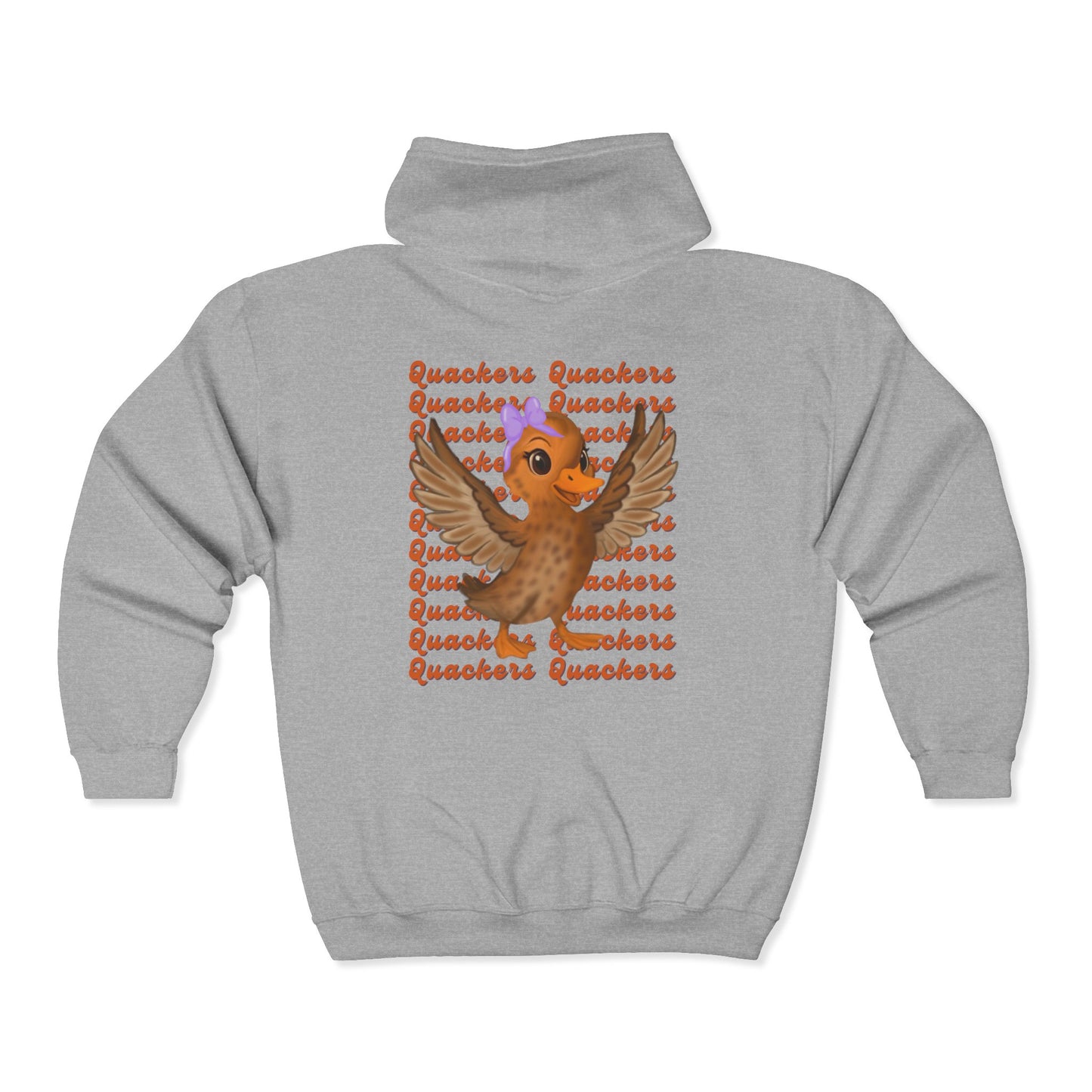 Quackers  Zip-Up Hoodie - S.J. Tilly - The Mountain Men Series