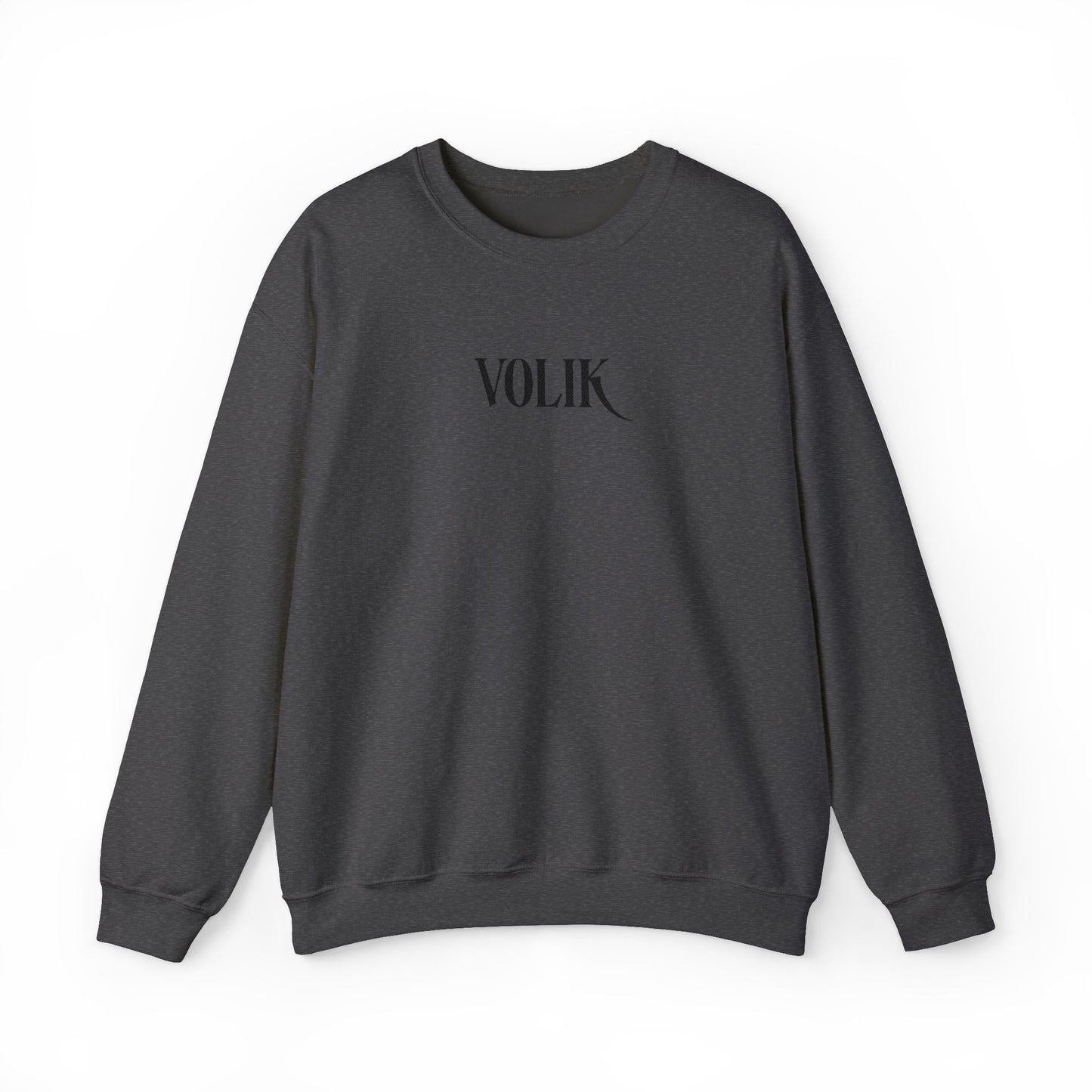 Volik Embroidered Sweatshirt(Grey) - The Bonded Souls Series - S.J. Tilly