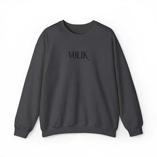 Volik Embroidered Sweatshirt(Grey) - The Bonded Souls Series - S.J. Tilly