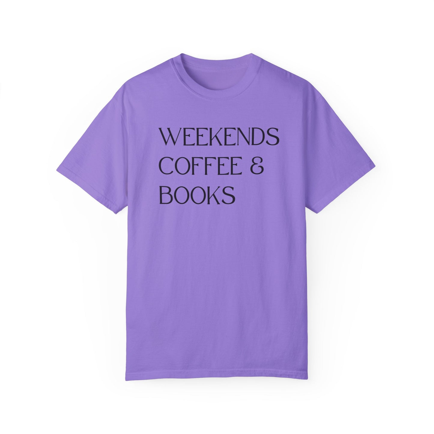 Weekends Coffee & Books T-Shirt