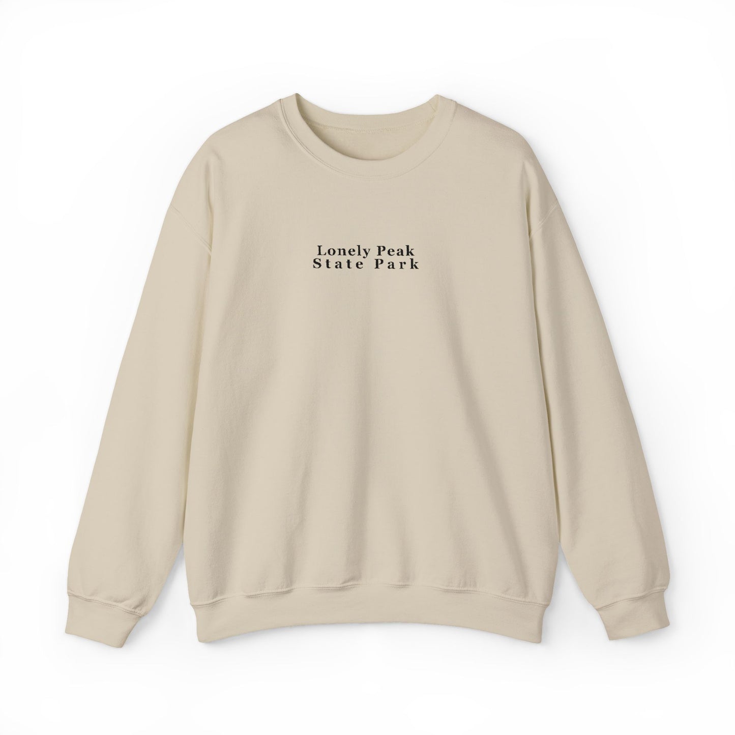 Lonely Peak State Park Sweatshirt (Embroidered) - S.J. Tilly - The Mountain Men Series