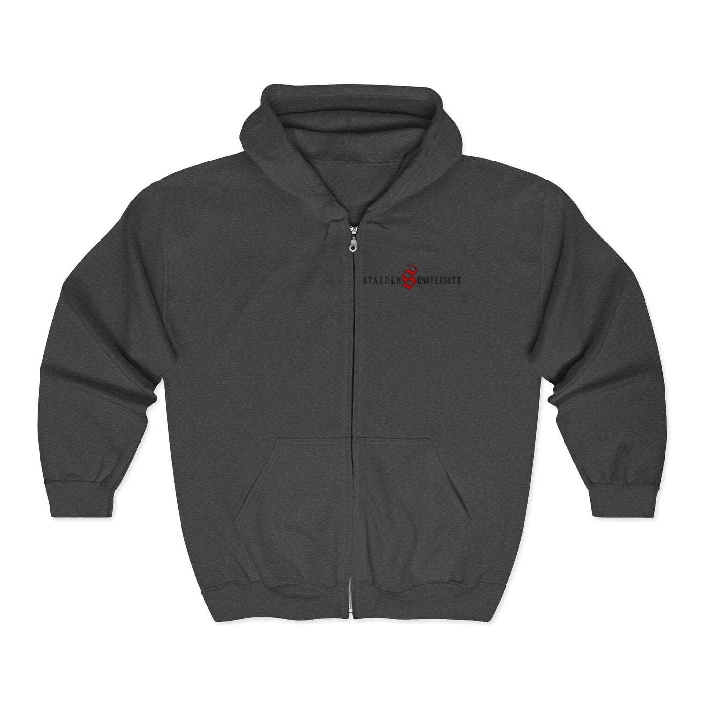 Stalden University Embroidered Zip Up Hoodie- The Bonded Souls Series - S.J. Tilly
