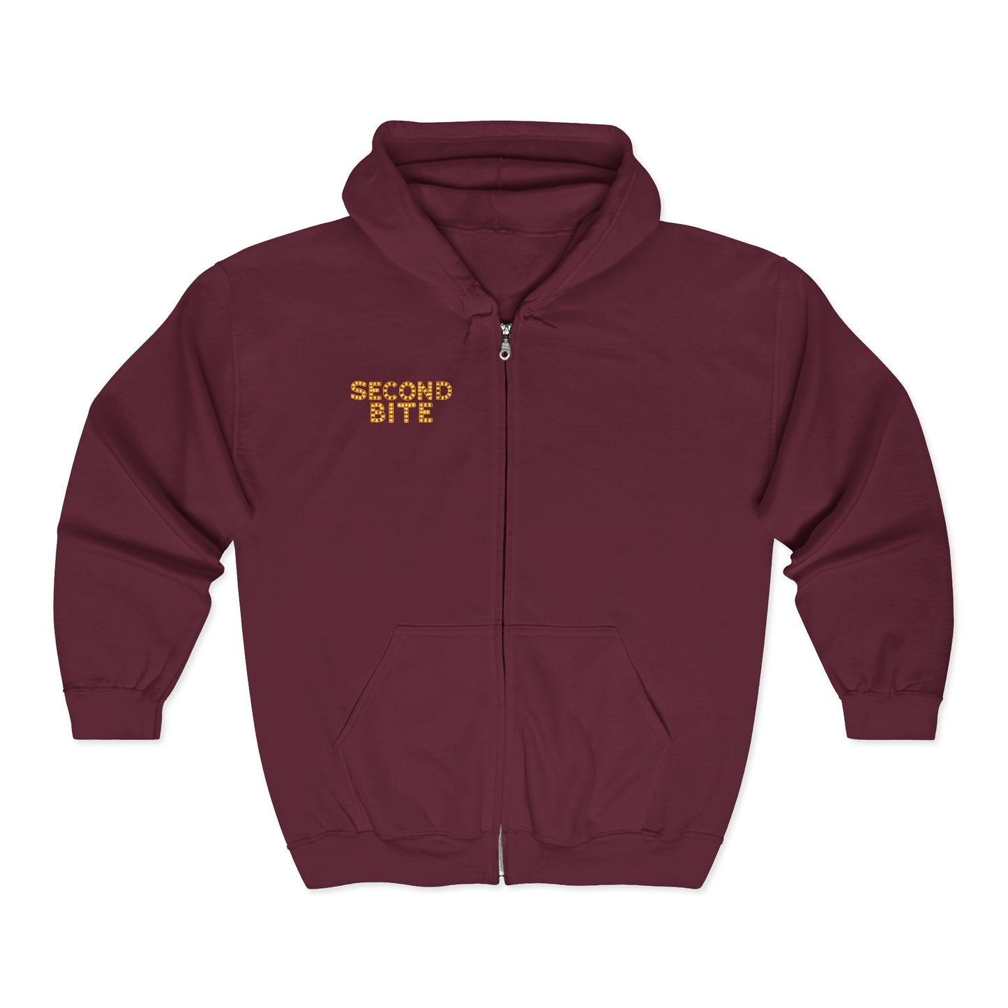 Second Bite Zip Hooded Sweatshirt - S.J. Tilly - The Bite Series