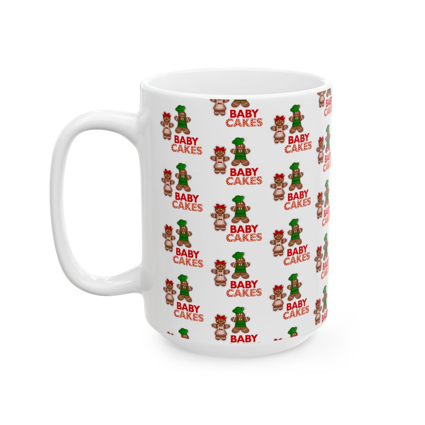 Baby Cakes Pattern Mug - S.J. Tilly - The Bite Series