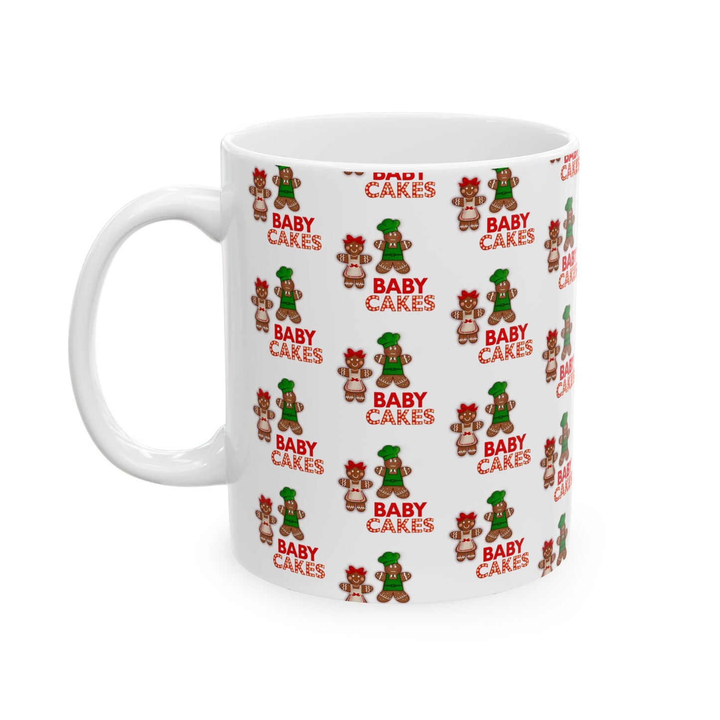 Baby Cakes Pattern Mug - S.J. Tilly - The Bite Series