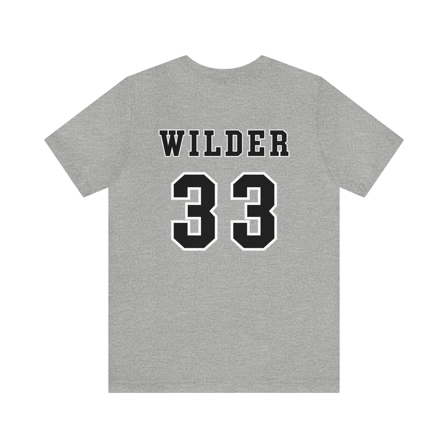 Sleet Team Logo TShirt - Wilder #33- S.J. Tilly - The Sleet Series