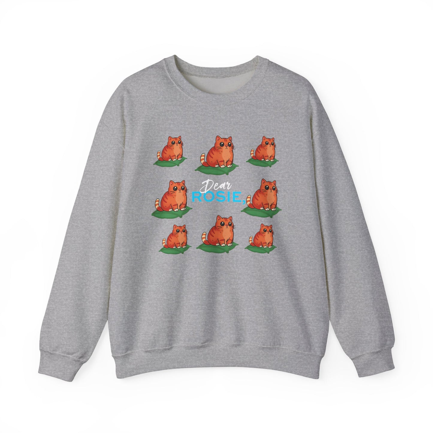 Charles the Cat Sweatshirt - Dear Rosie, - S.J. Tilly - The Love Letters Series