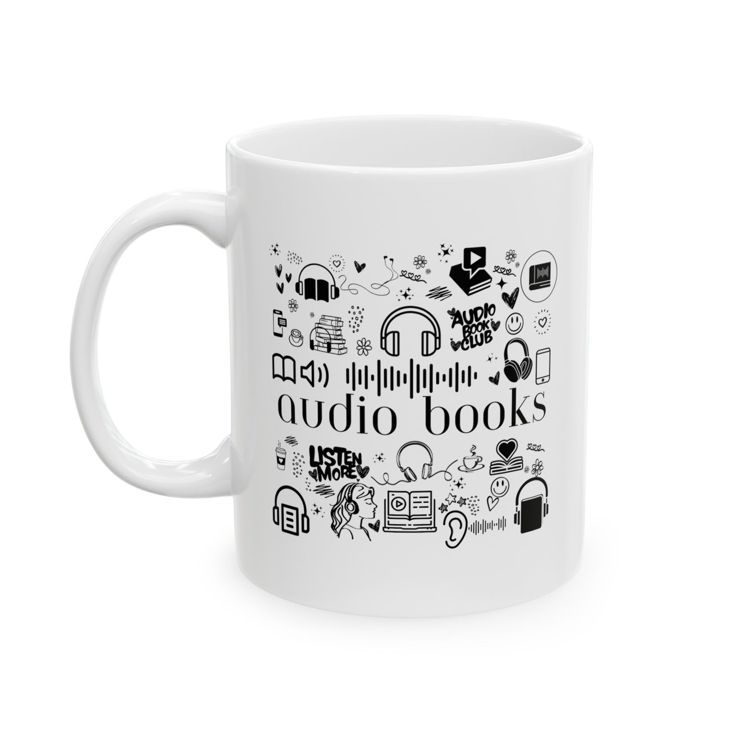 Audio Books Mug