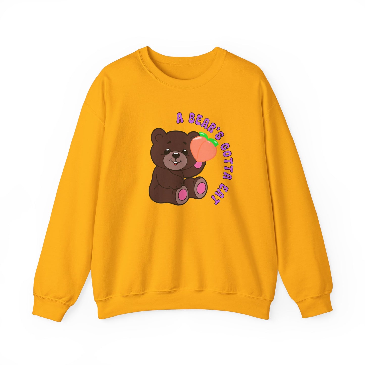 A Bear's Gotta Eat Crewneck Sweatshirt - S.J. Tilly - The Alliance Series