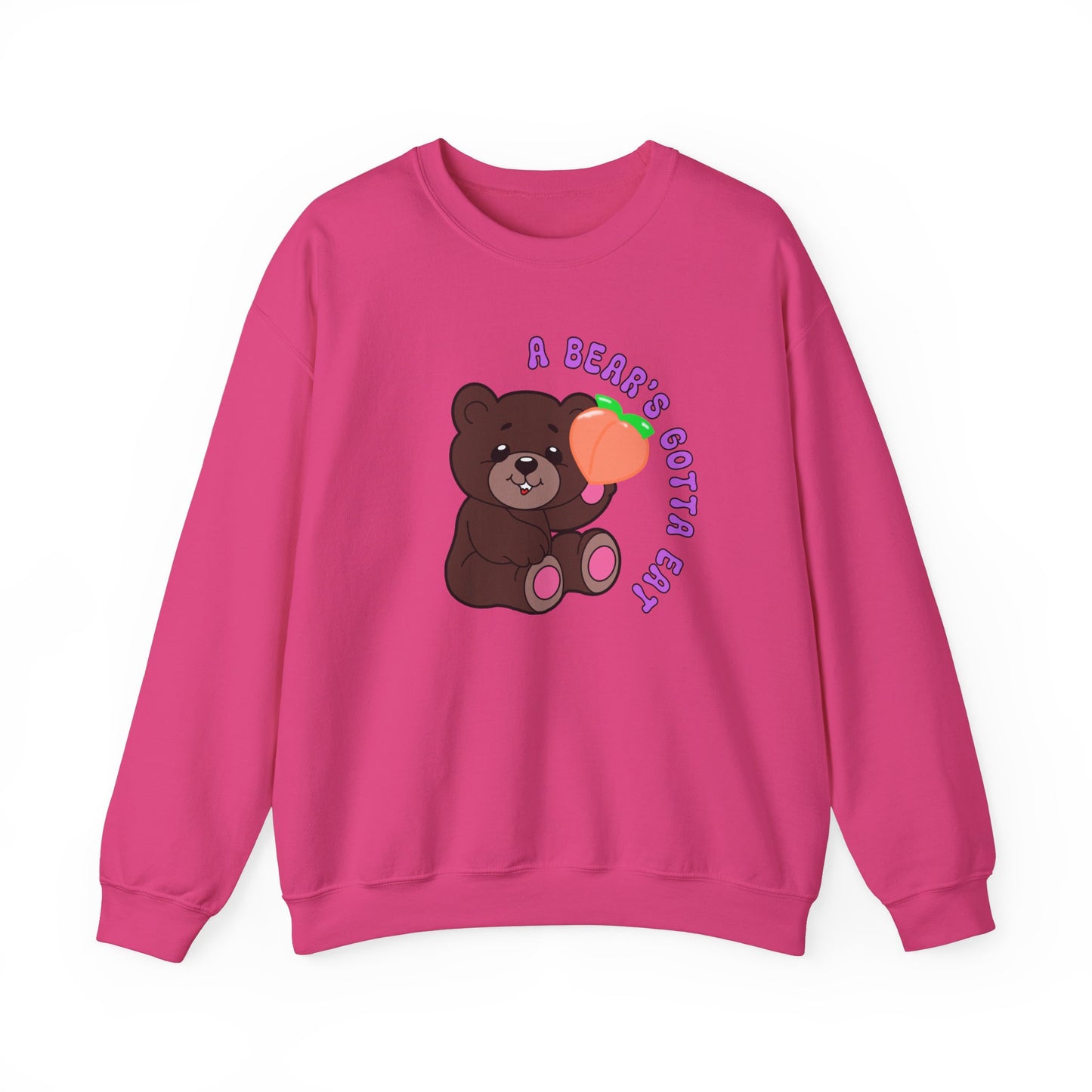 A Bear's Gotta Eat Crewneck Sweatshirt - S.J. Tilly - The Alliance Series