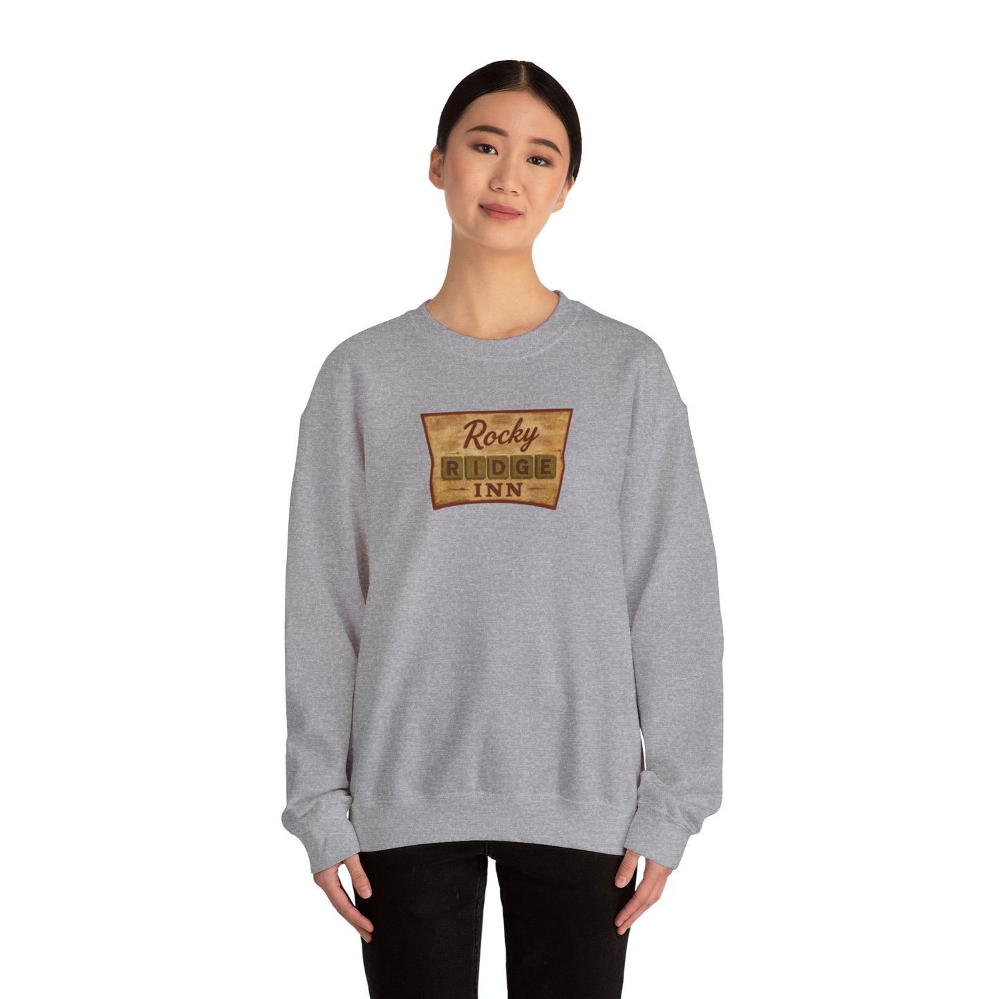 Rocky Ridge Inn Sign Sweatshirt - The Mountain Men Series - S.J. Tilly