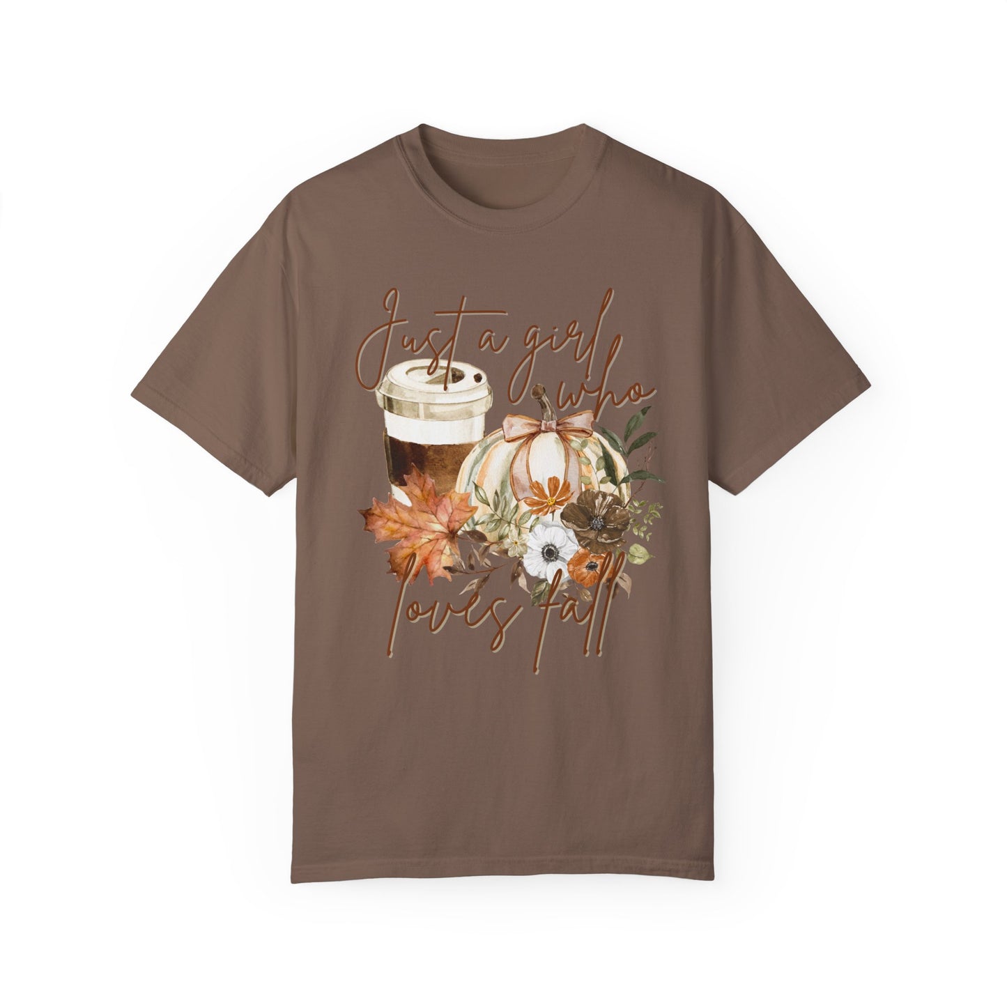 Just a Girl who Loves Fall T-shirt