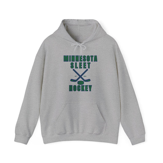 Minnesota Sleet Hockey Hoodie - S.J. Tilly - The Sleet Series