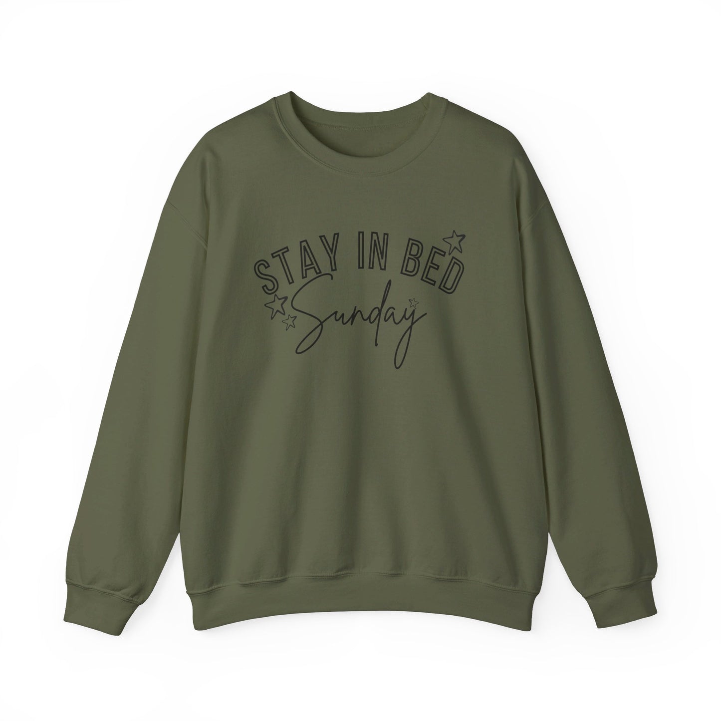 Stay In Bed Sunday Sweatshirt