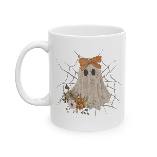 Lacey Ghost Mug