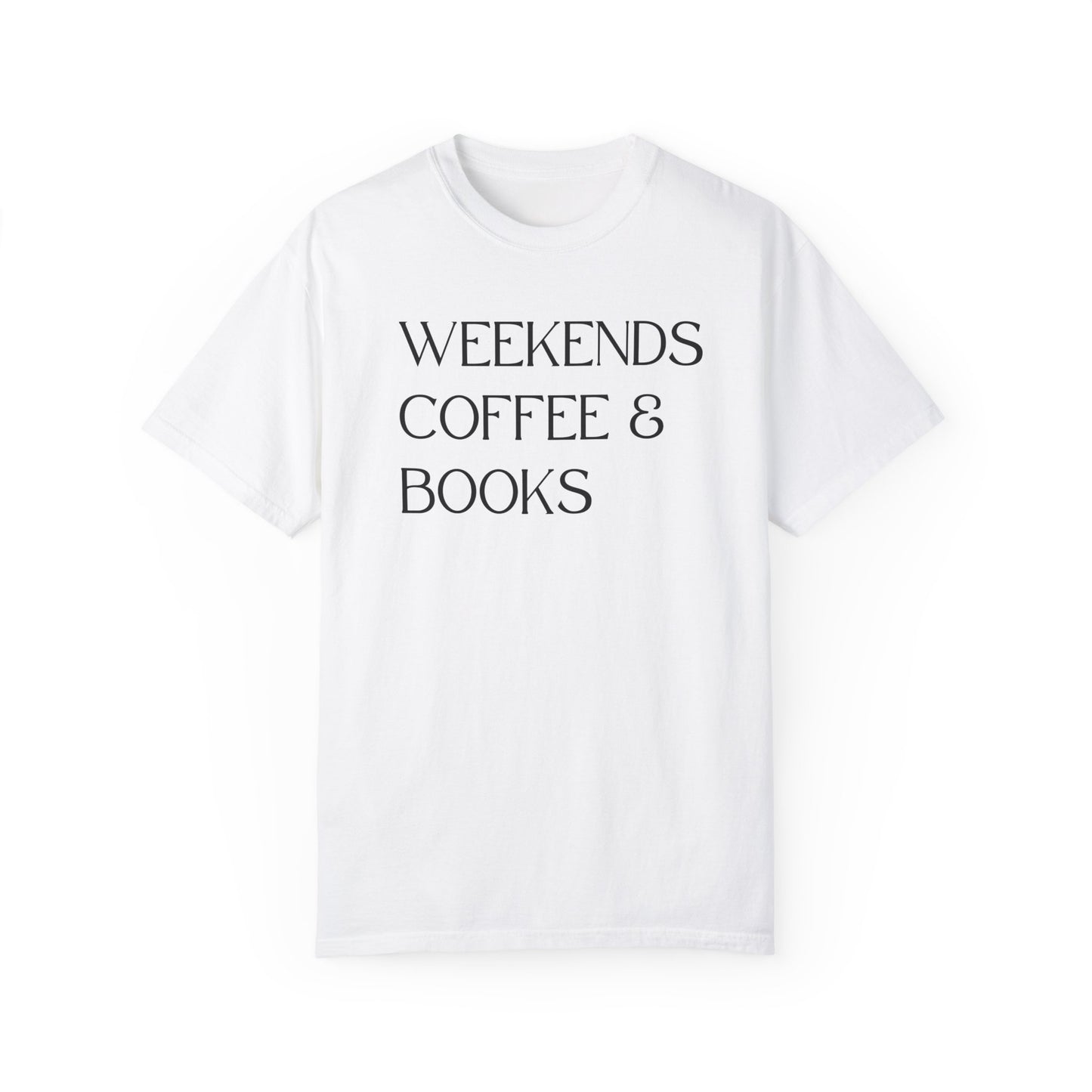 Weekends Coffee & Books T-Shirt