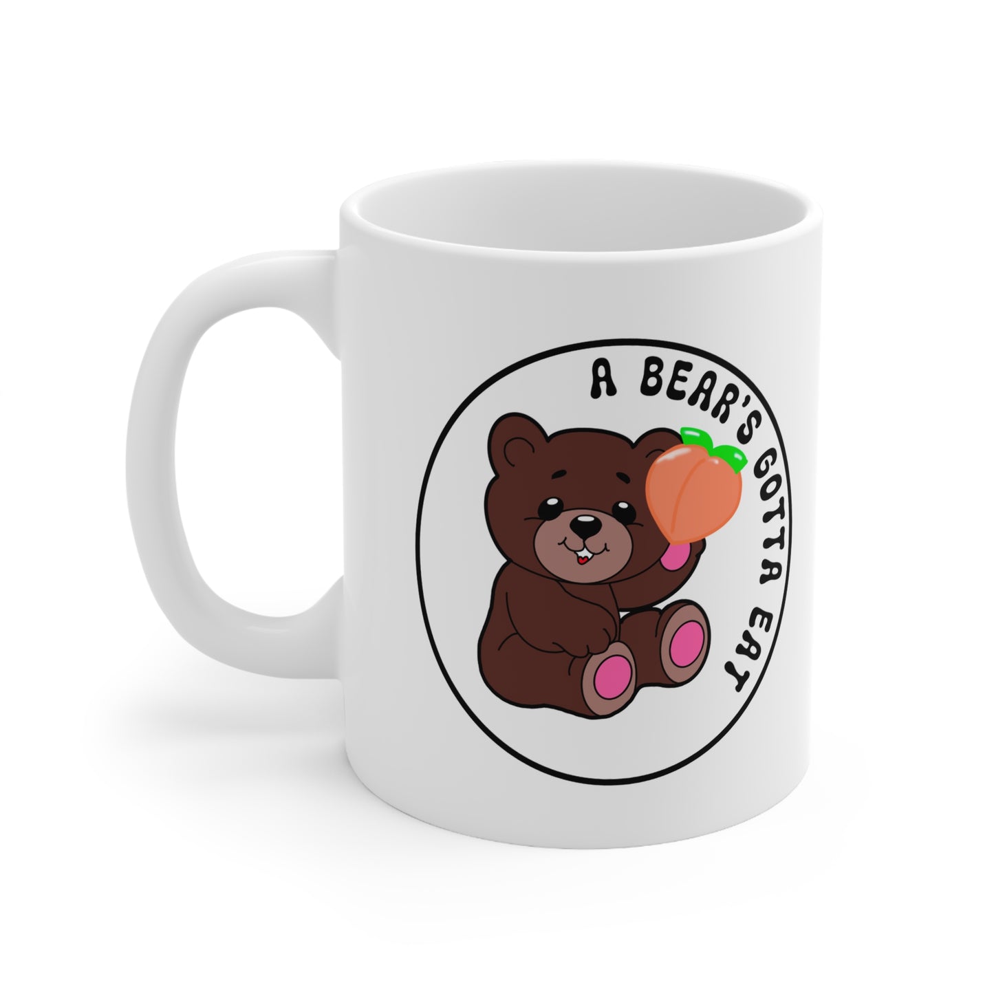 A Bear's Gotta Eat - Mug - S.J. Tilly - The Alliance Series