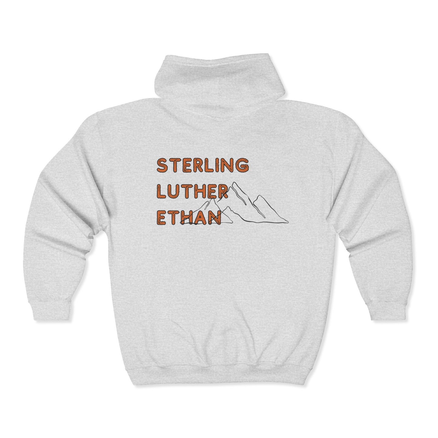 The Mountain Men  Zip-Up Hoodie - S.J. Tilly