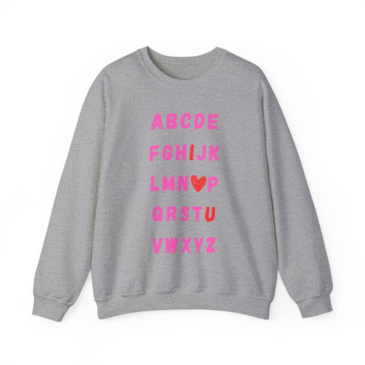 ABCDE ...I Love U - Sweatshirt