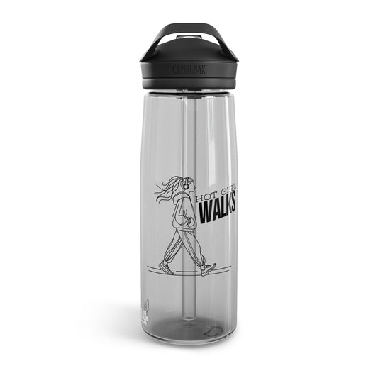 Hot Girl Walks Water Bottle 25oz