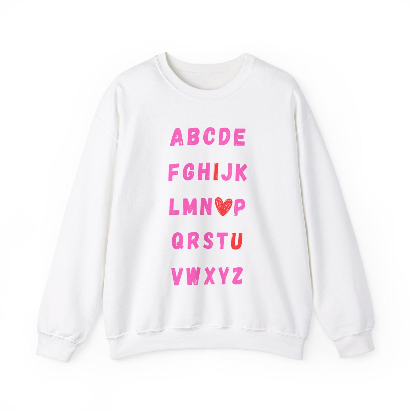 ABCDE ...I Love U - Sweatshirt