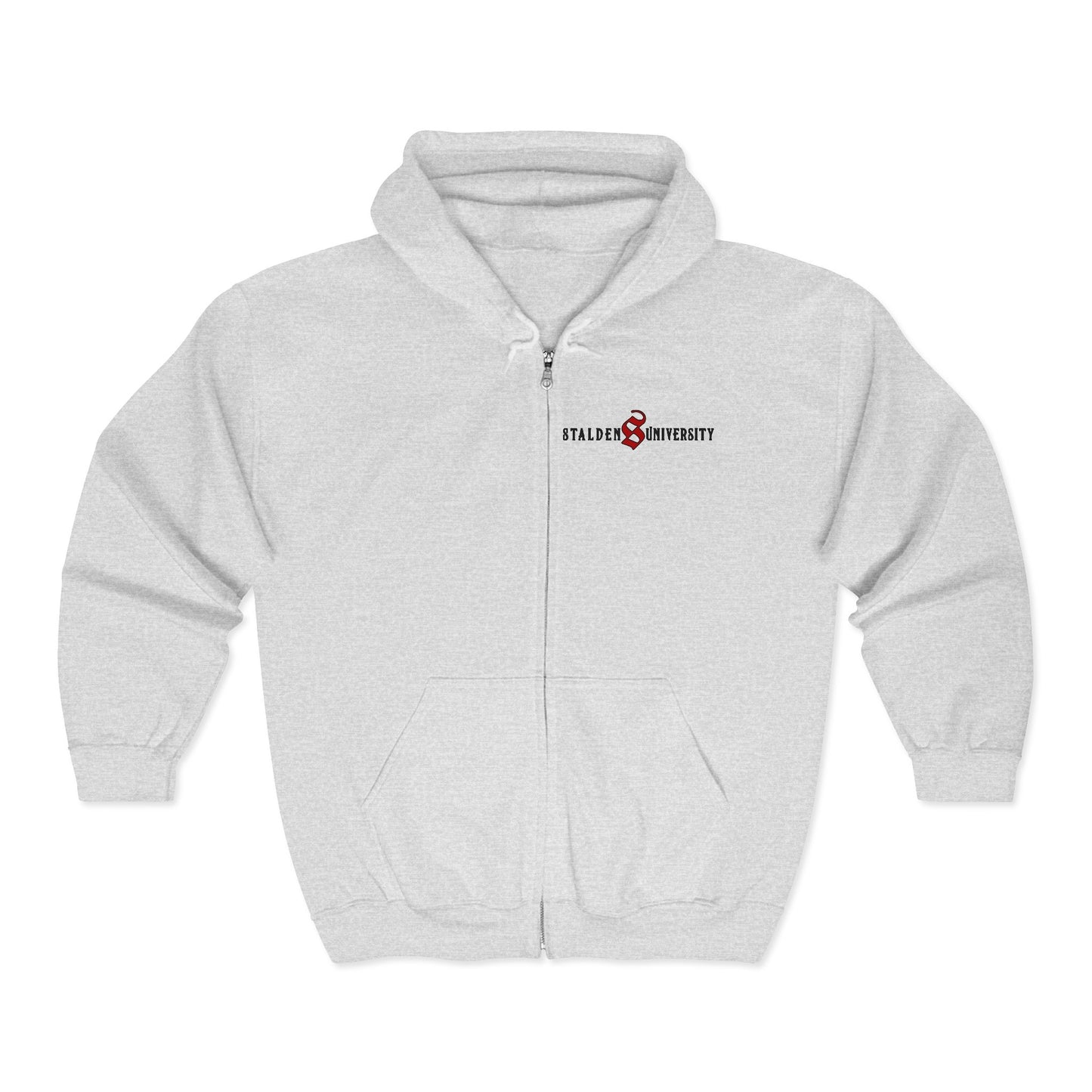 Stalden University Embroidered Zip Up Hoodie- The Bonded Souls Series - S.J. Tilly
