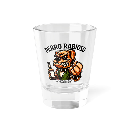 Perro Rabioso “Maddog” Whiskey Shot Glass - Love, Utley - S.J. Tilly